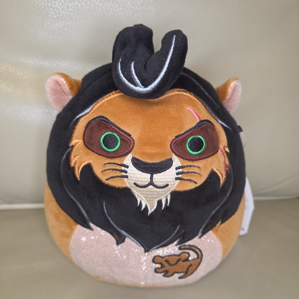 Squishmallows Original Disney 8-Inch Scar - Official